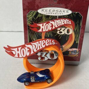 Hot Wheels 30th Anniversary Hallmark Christmas Ornament 1998 Holiday Collectible